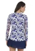 Xenia Print Long Sleeve Crew Neck – 12377 sold by IBKUL