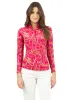 Alexandra Print Long Sleeve Mock Neck Top – 10084 sold by IBKUL