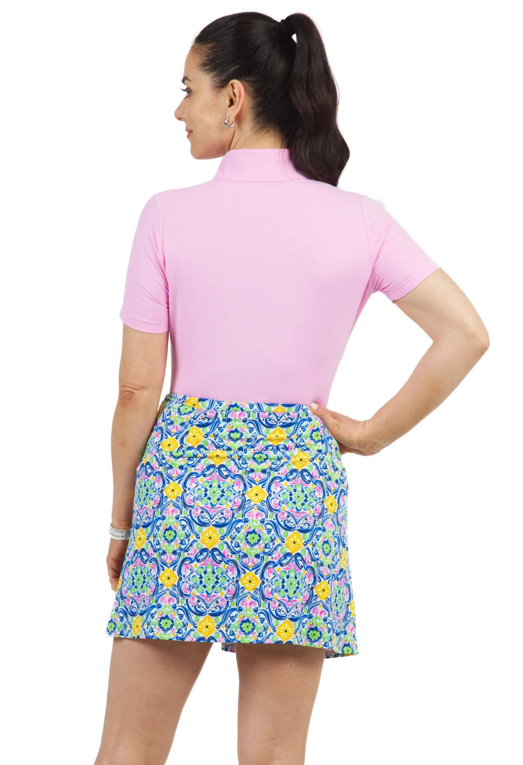 Nora Print Swing Skort – 27269 sold by IBKUL product image thumbnail 4