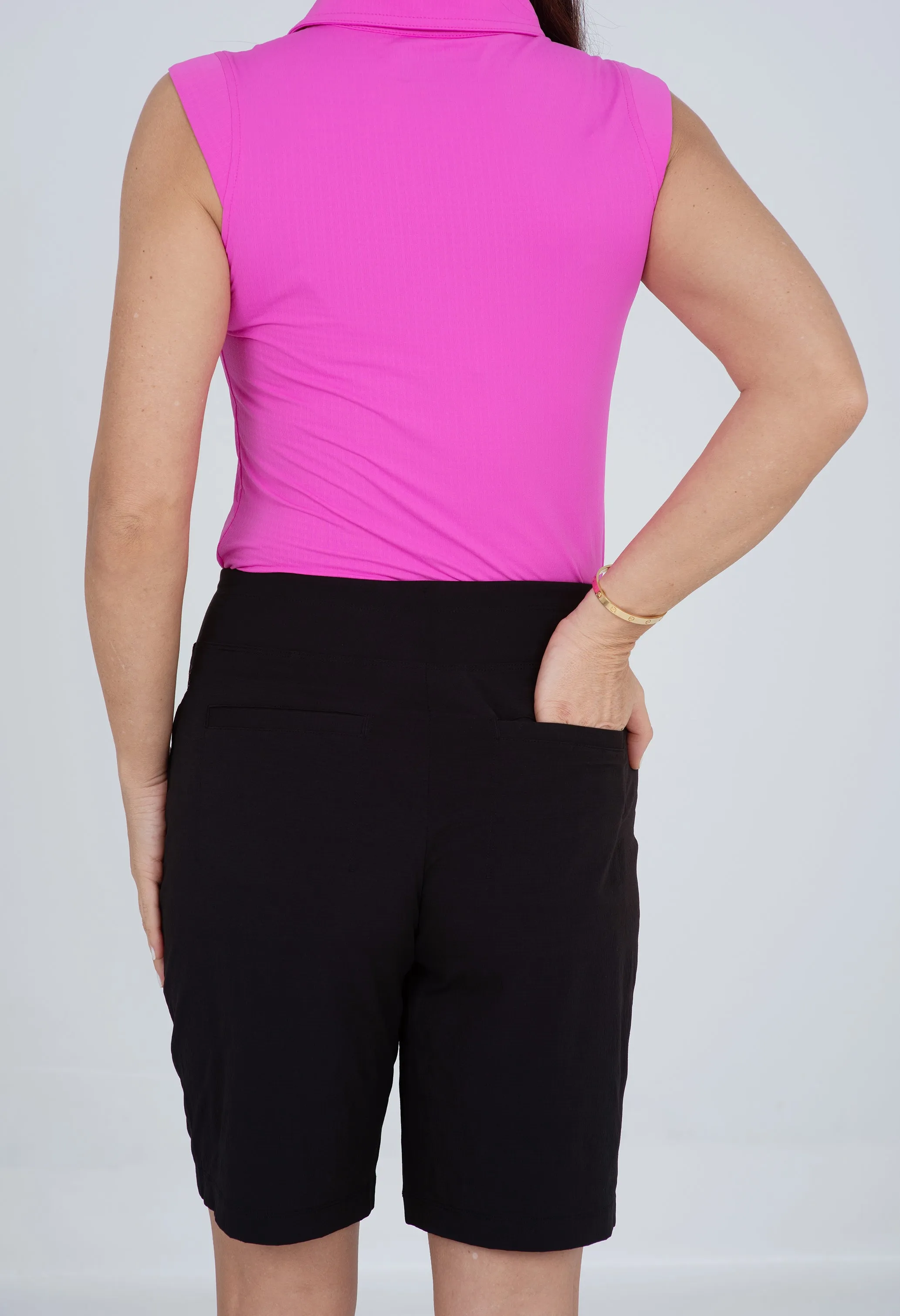 Solid Knit Shorts sold by IBKUL product image thumbnail 3