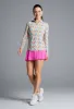 Game On Print Long Sleeve Mock Neck Top sold by IBKUL