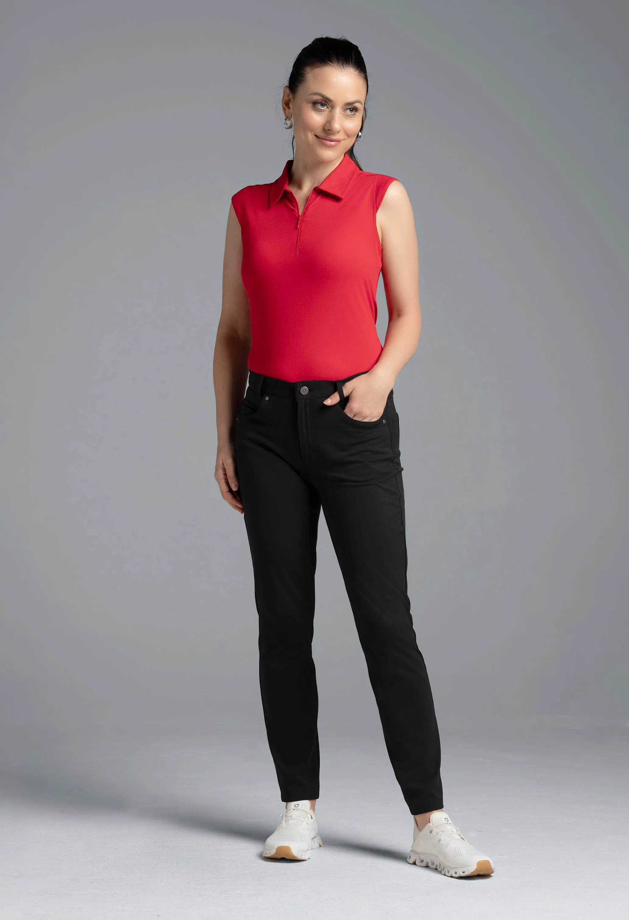 5 Pocket Performance Pant sold by IBKUL product image thumbnail 4