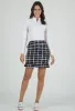 Cordova Print Ruffle Trim Skort sold by IBKUL