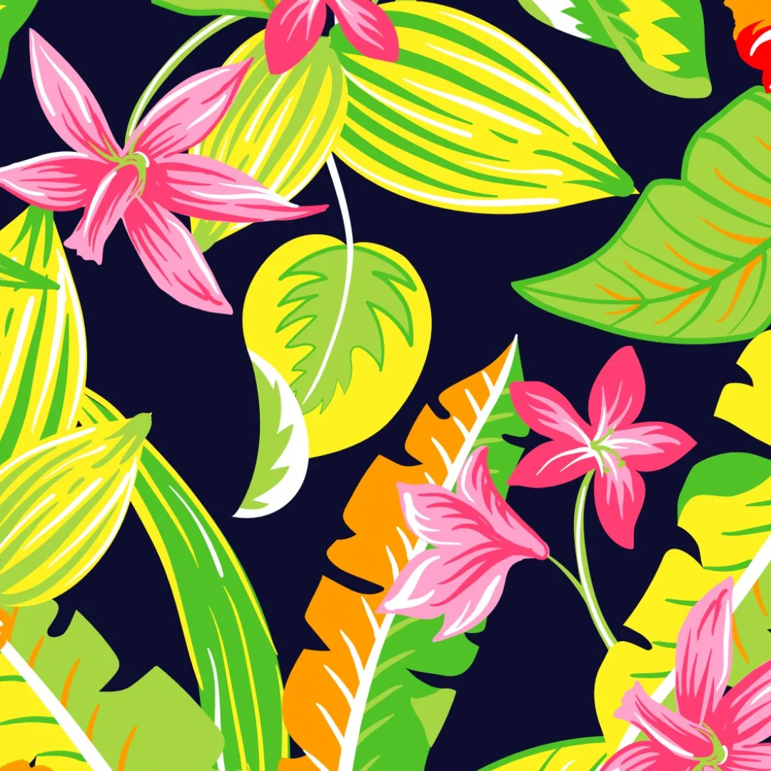 Victoria Print Long Sleeve Mock Neck Top – 10196 sold by IBKUL product image thumbnail 4