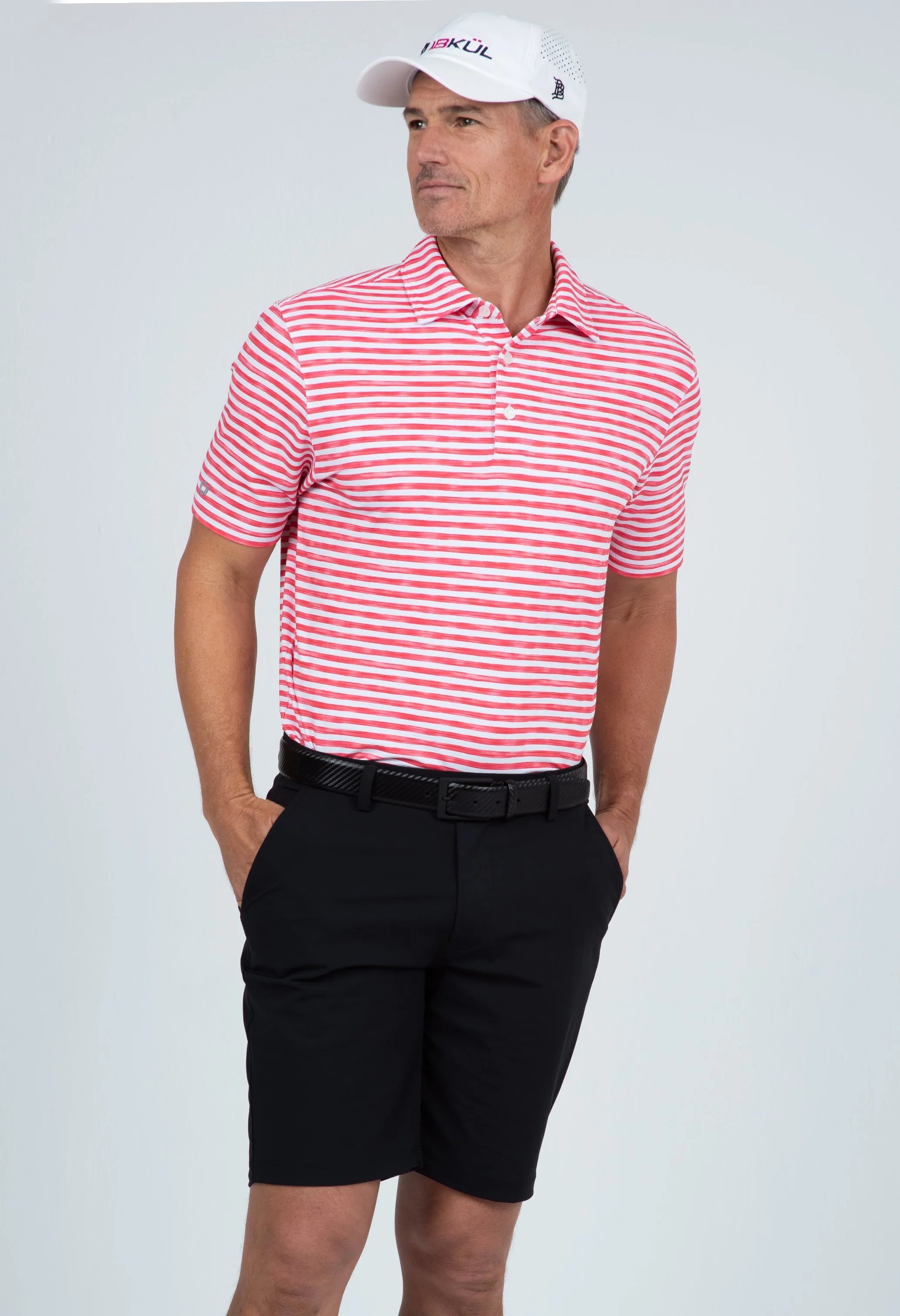 Men's Pull on Tailored Shorts sold by IBKUL product image thumbnail 2