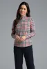 Judith Print Long Sleeve Mock Neck Top sold by IBKUL