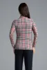 Judith Print Long Sleeve Mock Neck Top sold by IBKUL
