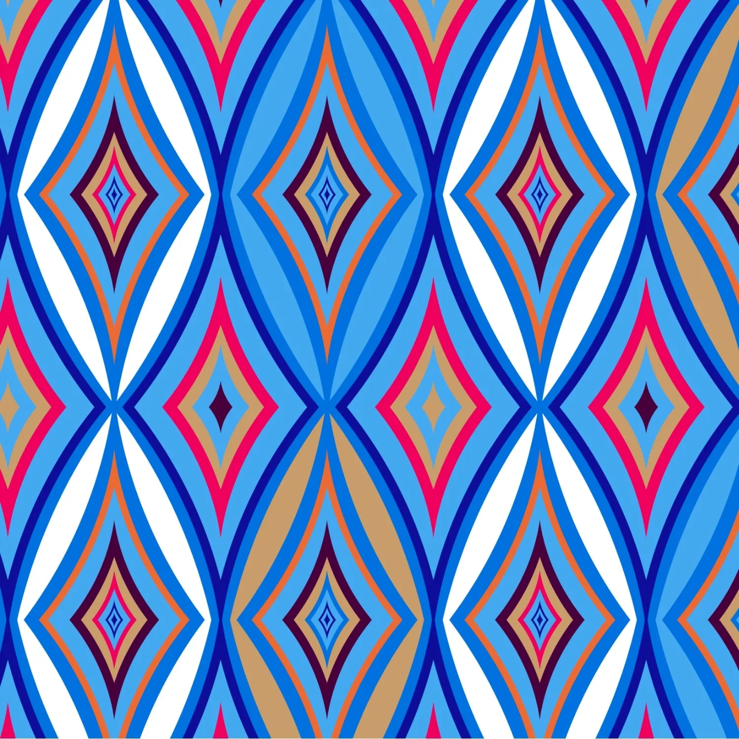 Romina Print Long Sleeve Mock Neck Top sold by IBKUL product image thumbnail 5