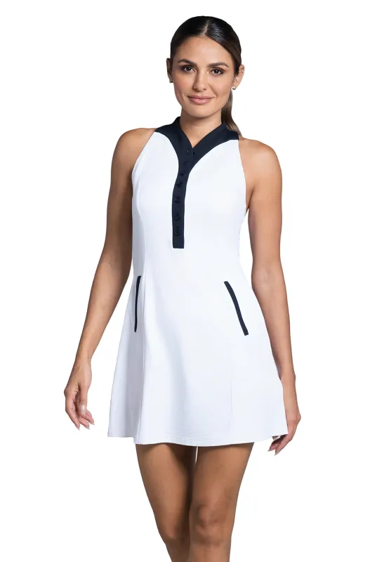 Color Block Print Tennis Dress sold by IBKUL