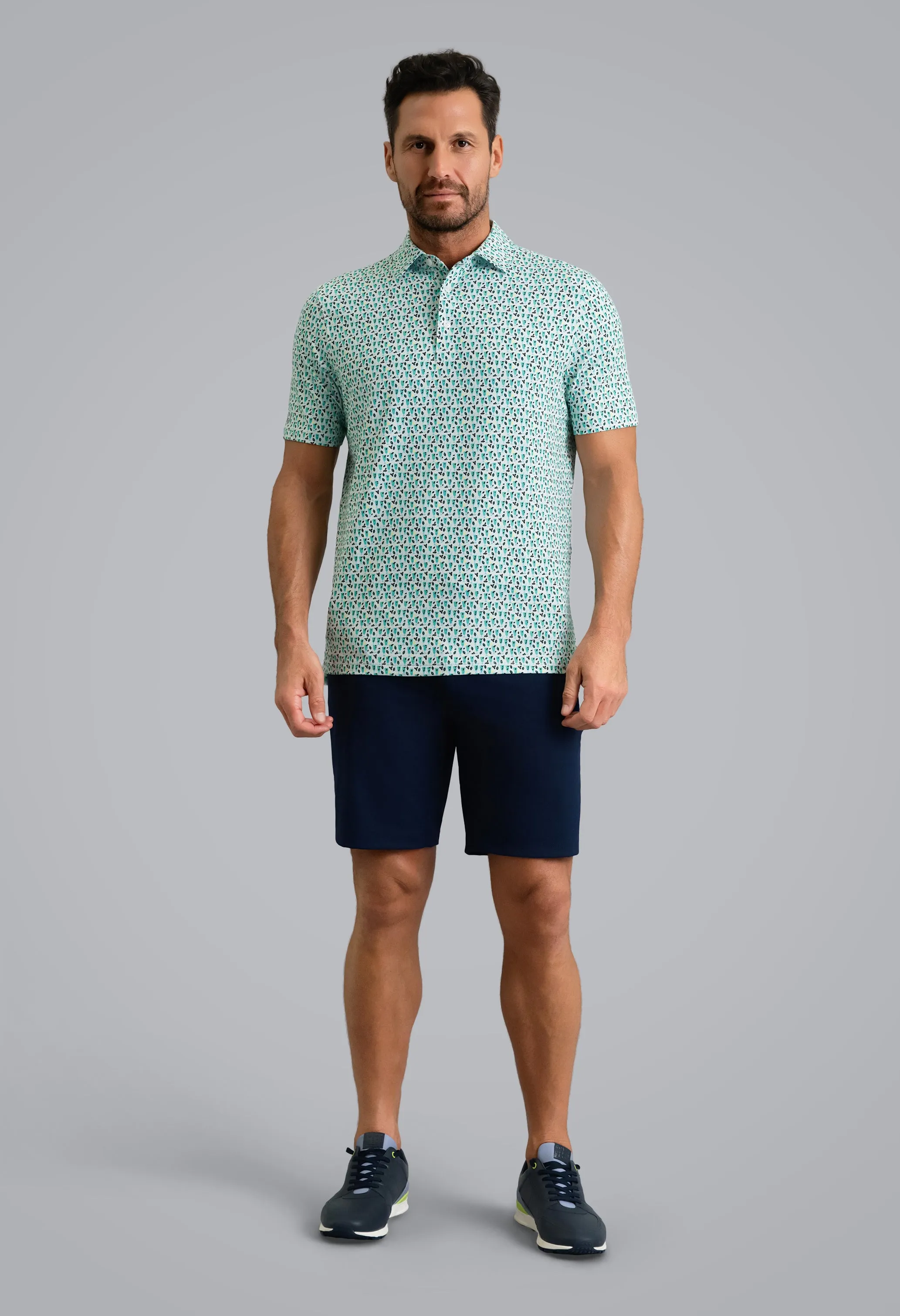 Mint Julep Short Sleeve Polo sold by IBKUL product image thumbnail 4