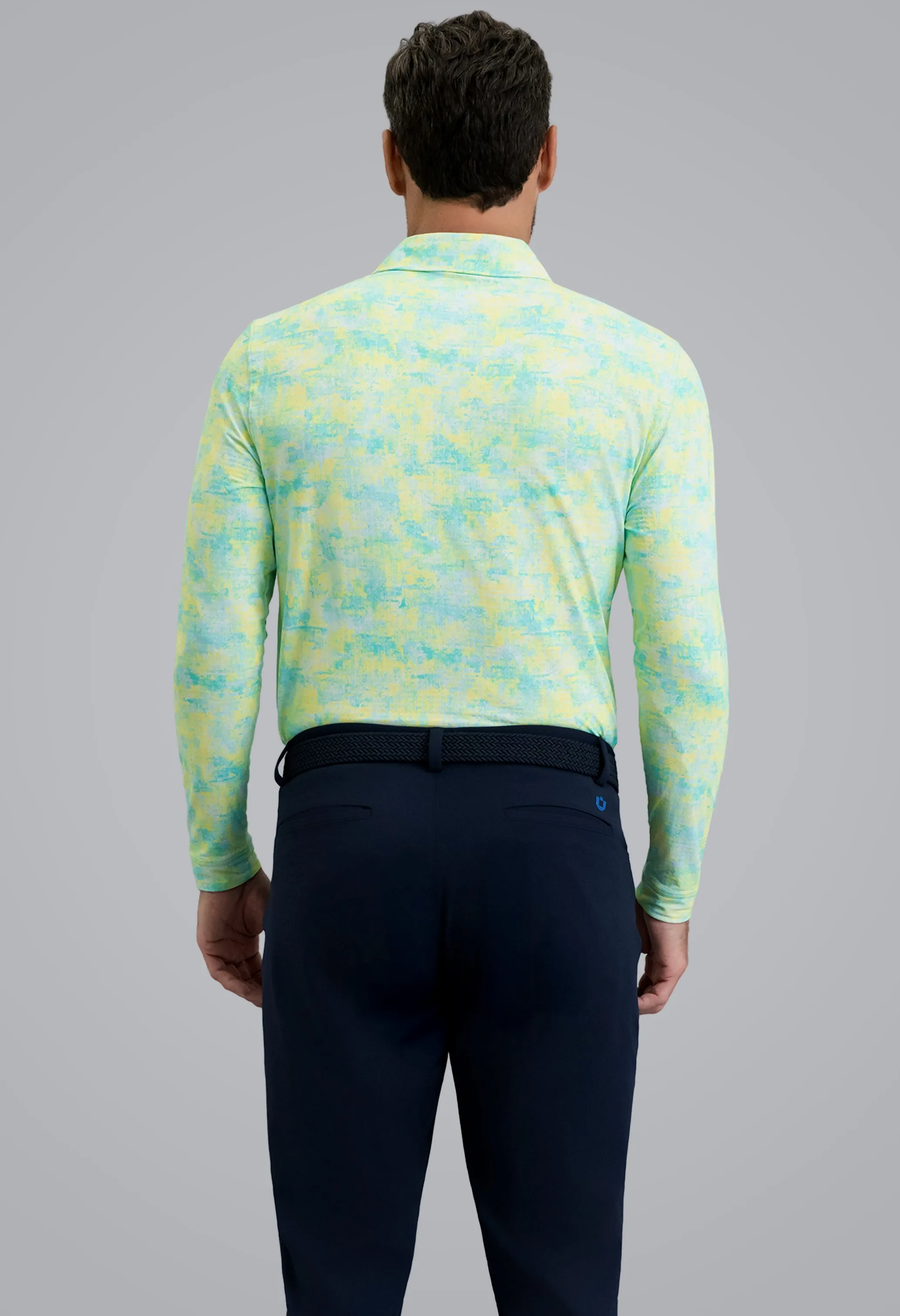 Kate Long Sleeve Polo sold by IBKUL product image thumbnail 3