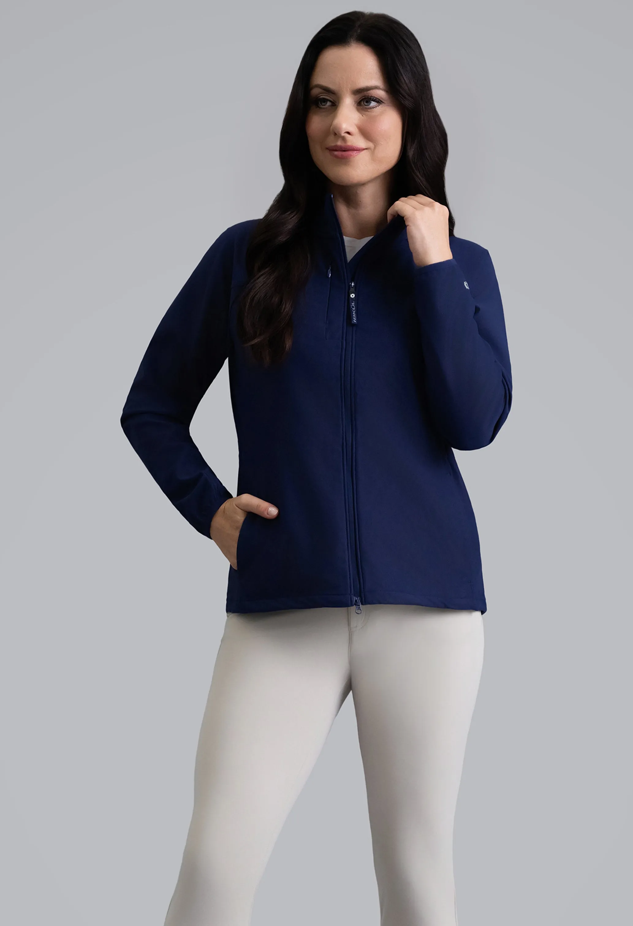 Solid Magic Shield Jacket sold by IBKUL product image thumbnail 2