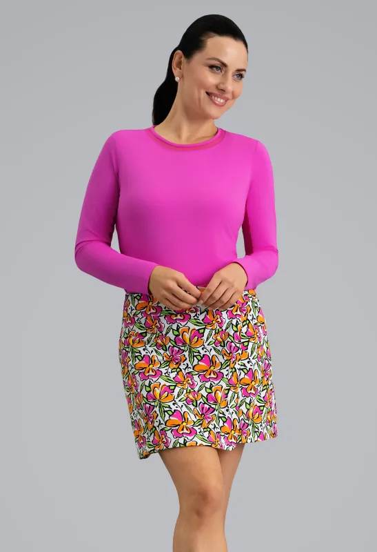 Sonia Faux Wrap Skort sold by IBKUL