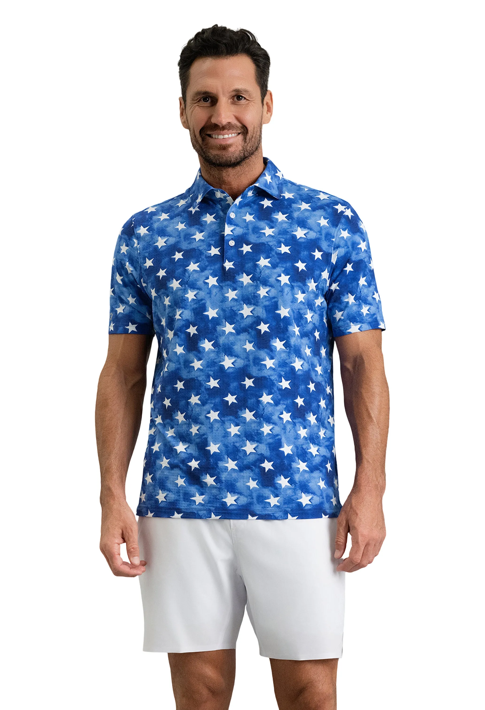 American Dream Short Sleeve Polo sold by IBKUL product image thumbnail 3
