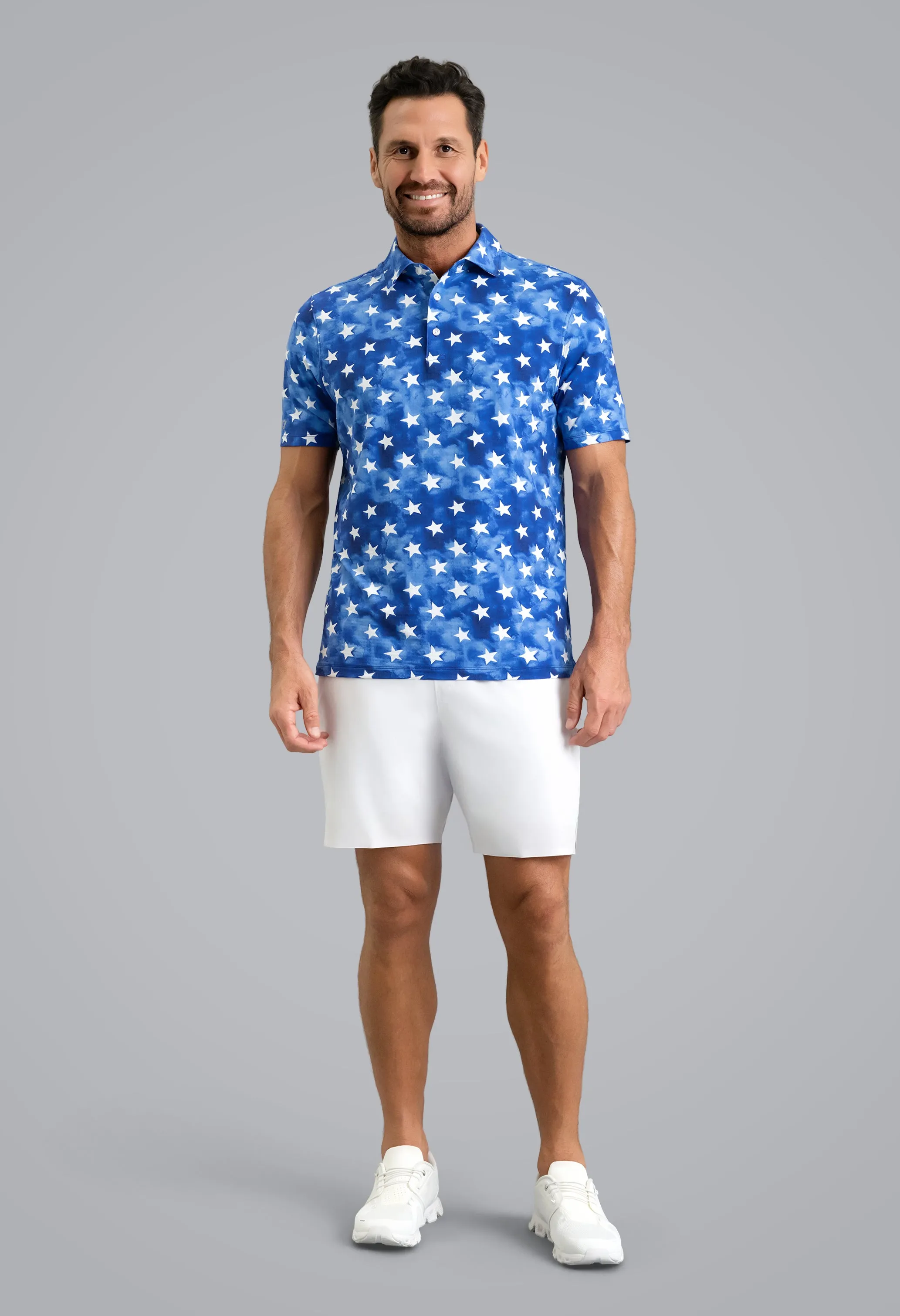 American Dream Short Sleeve Polo sold by IBKUL product image thumbnail 5