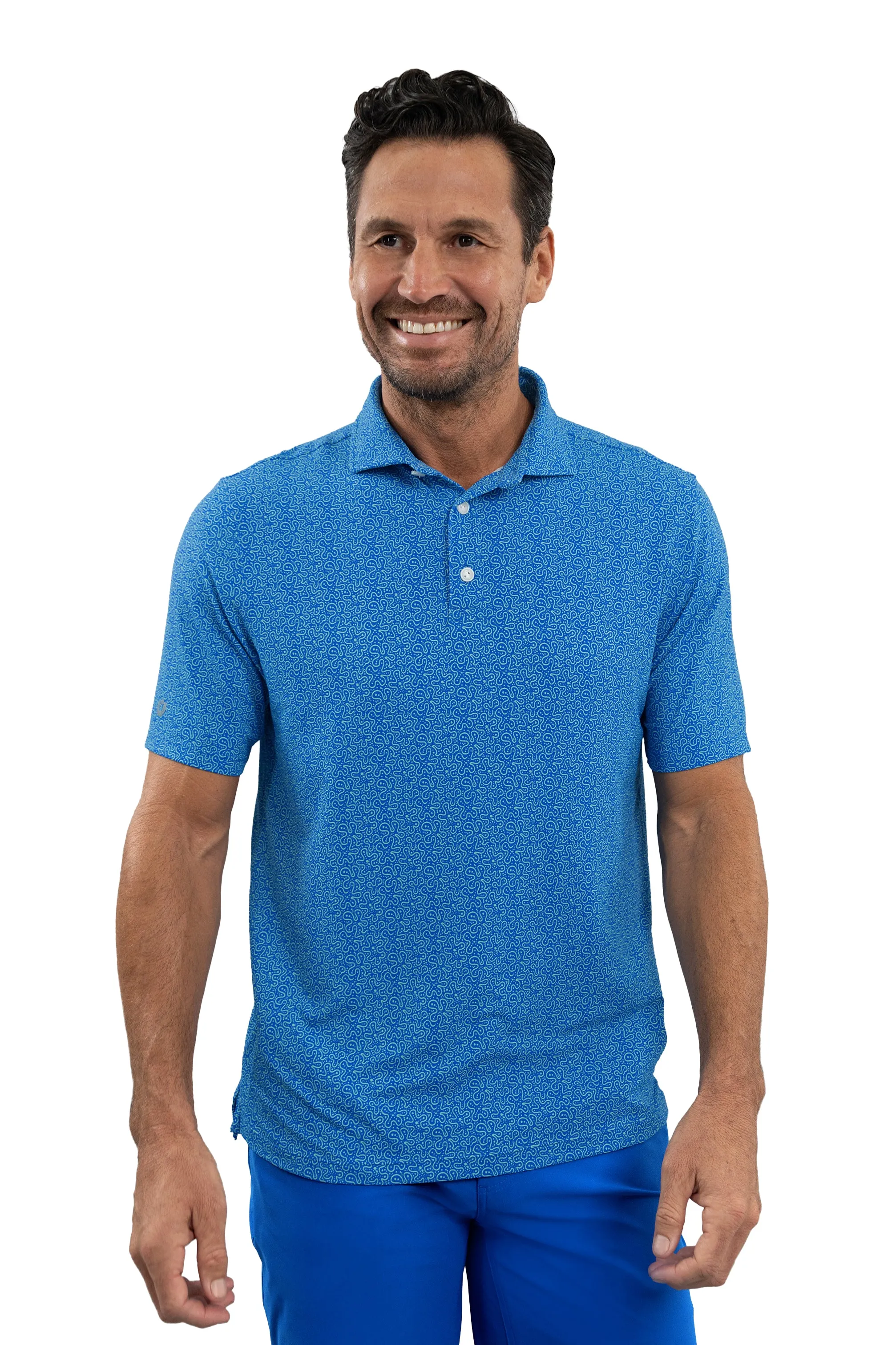 Sand Dollar Short Sleeve Polo sold by IBKUL product image thumbnail 4