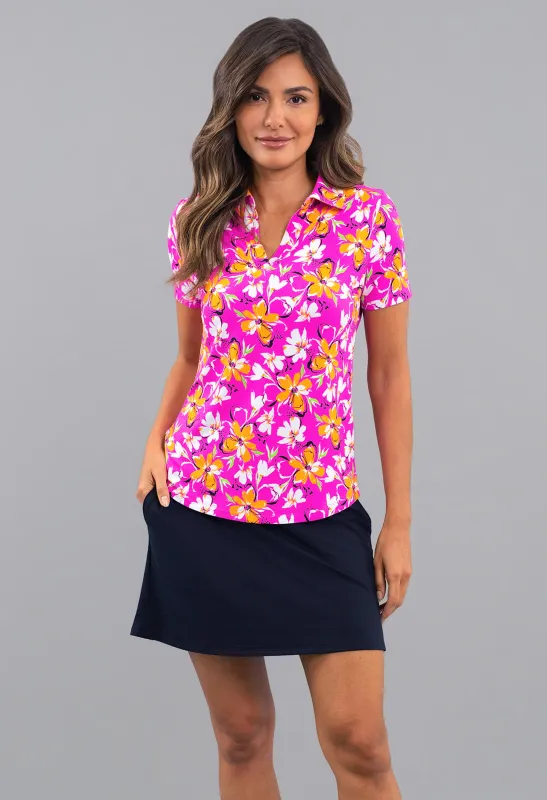 Eleanor Short Sleeve Top made by IBKUL