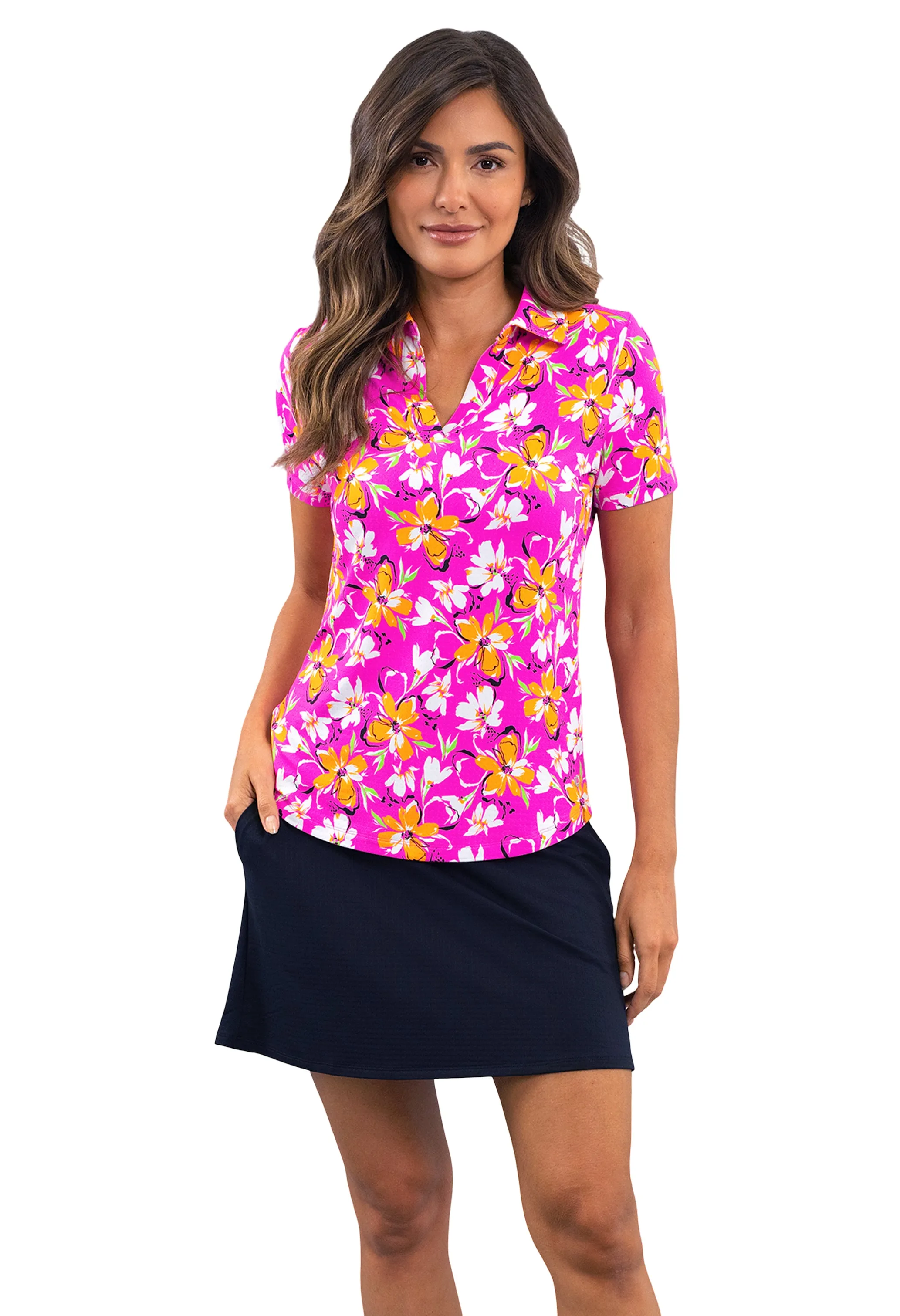 Eleanor Short Sleeve Top sold by IBKUL product image thumbnail 5