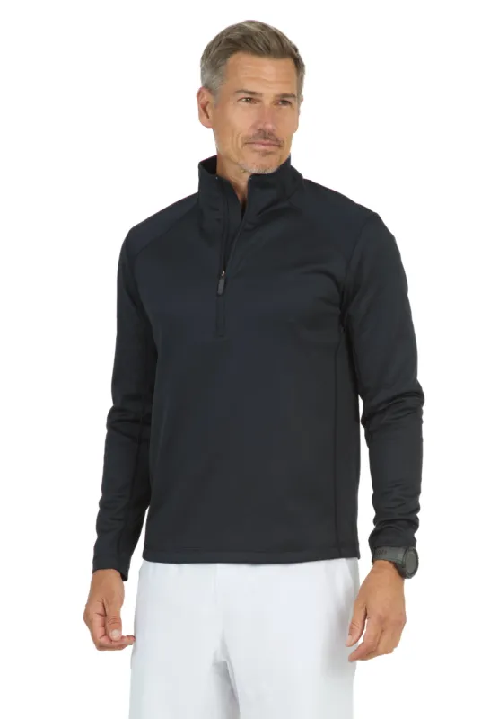Men's Insulated Zip Mock Pullover - 92000 sold by IBKUL