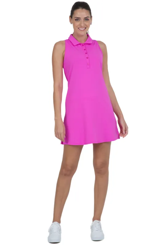 Solid Polo Tennis Dress sold by IBKUL