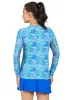 Spray Paint Print Long Sleeve Crew Neck – 12542 sold by IBKUL