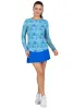 Spray Paint Print Long Sleeve Crew Neck – 12542 sold by IBKUL