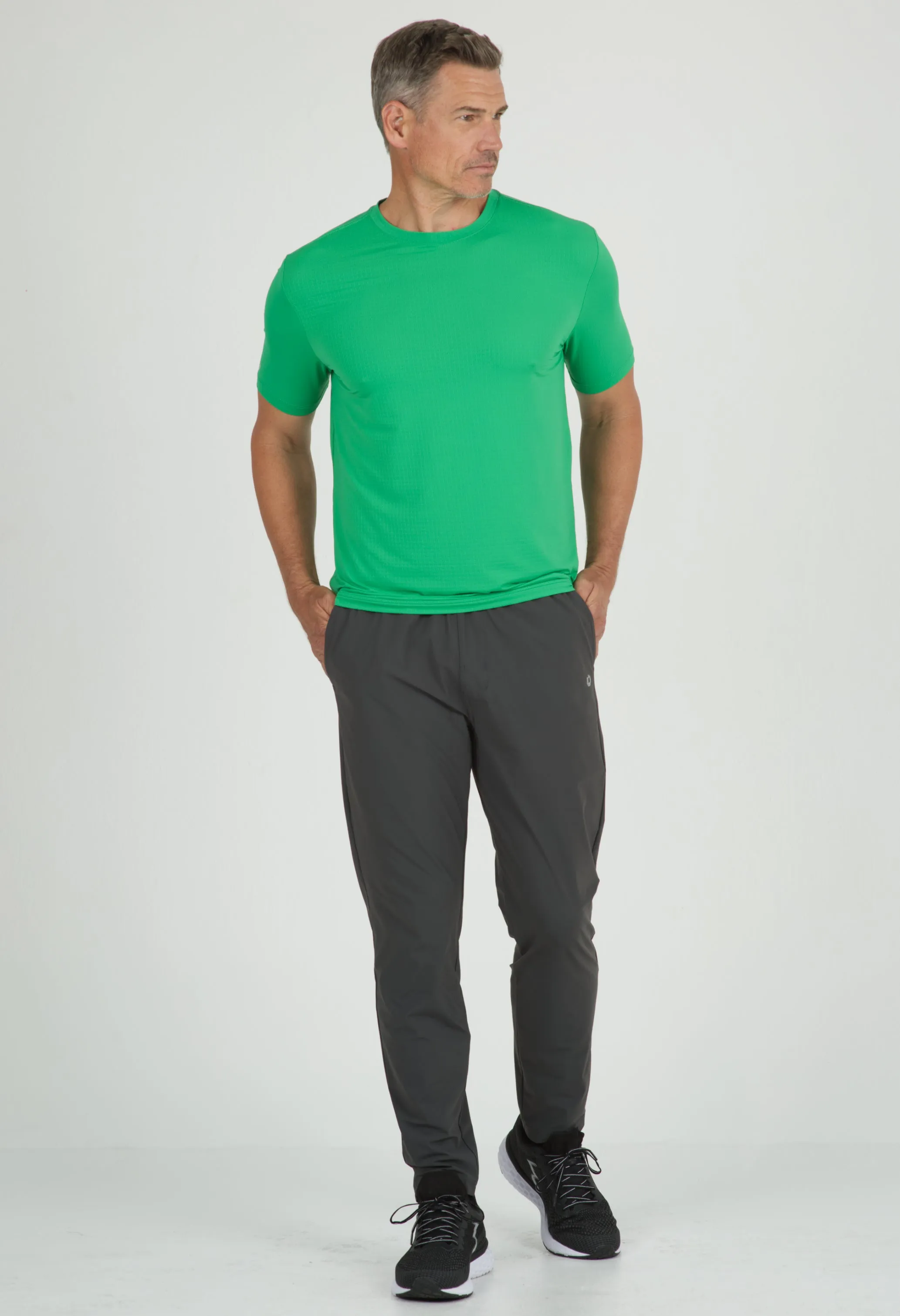 Solid Men's City Pants sold by IBKUL product image thumbnail 3