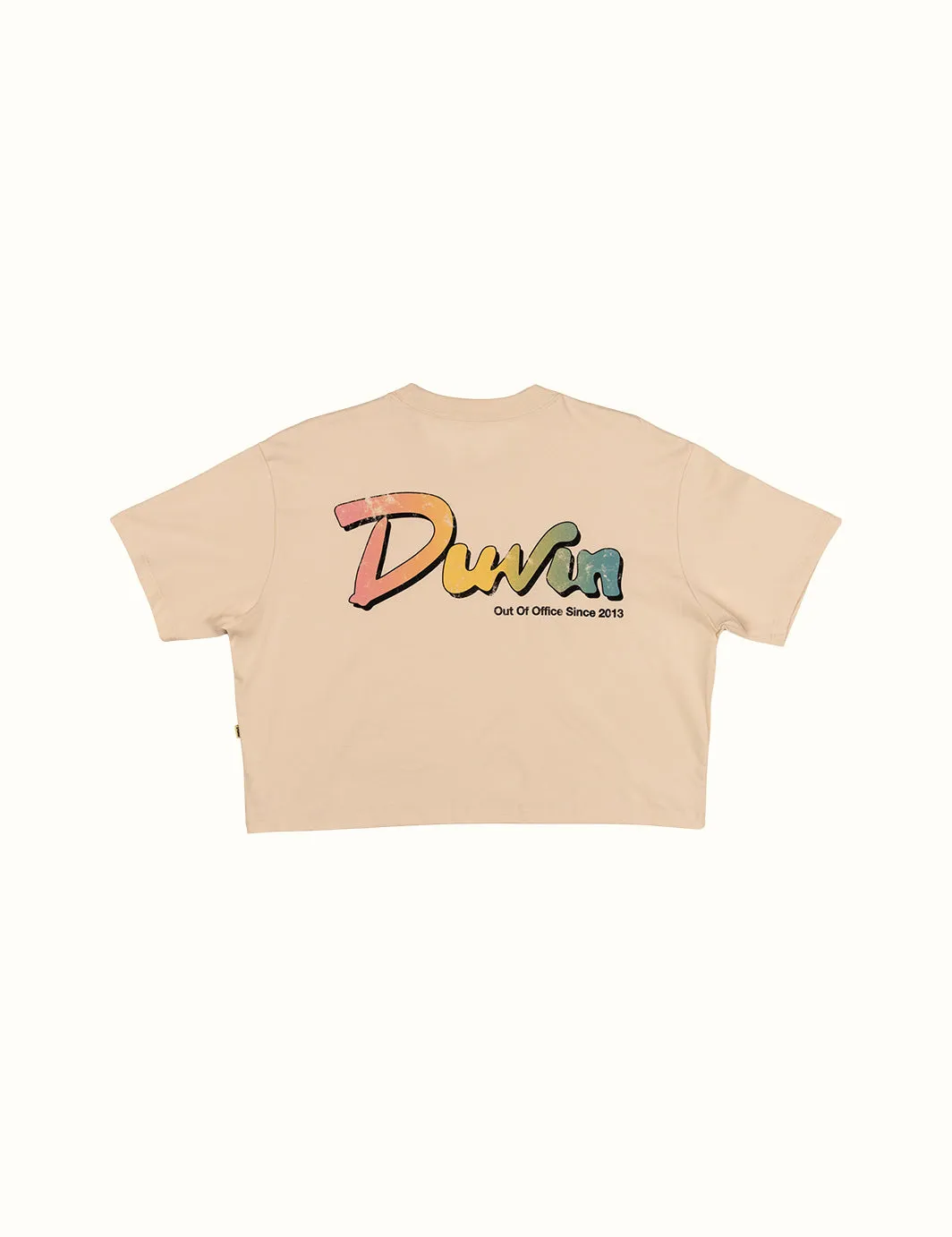 Gradient Crop Tee - Antique sold by Duvin Design