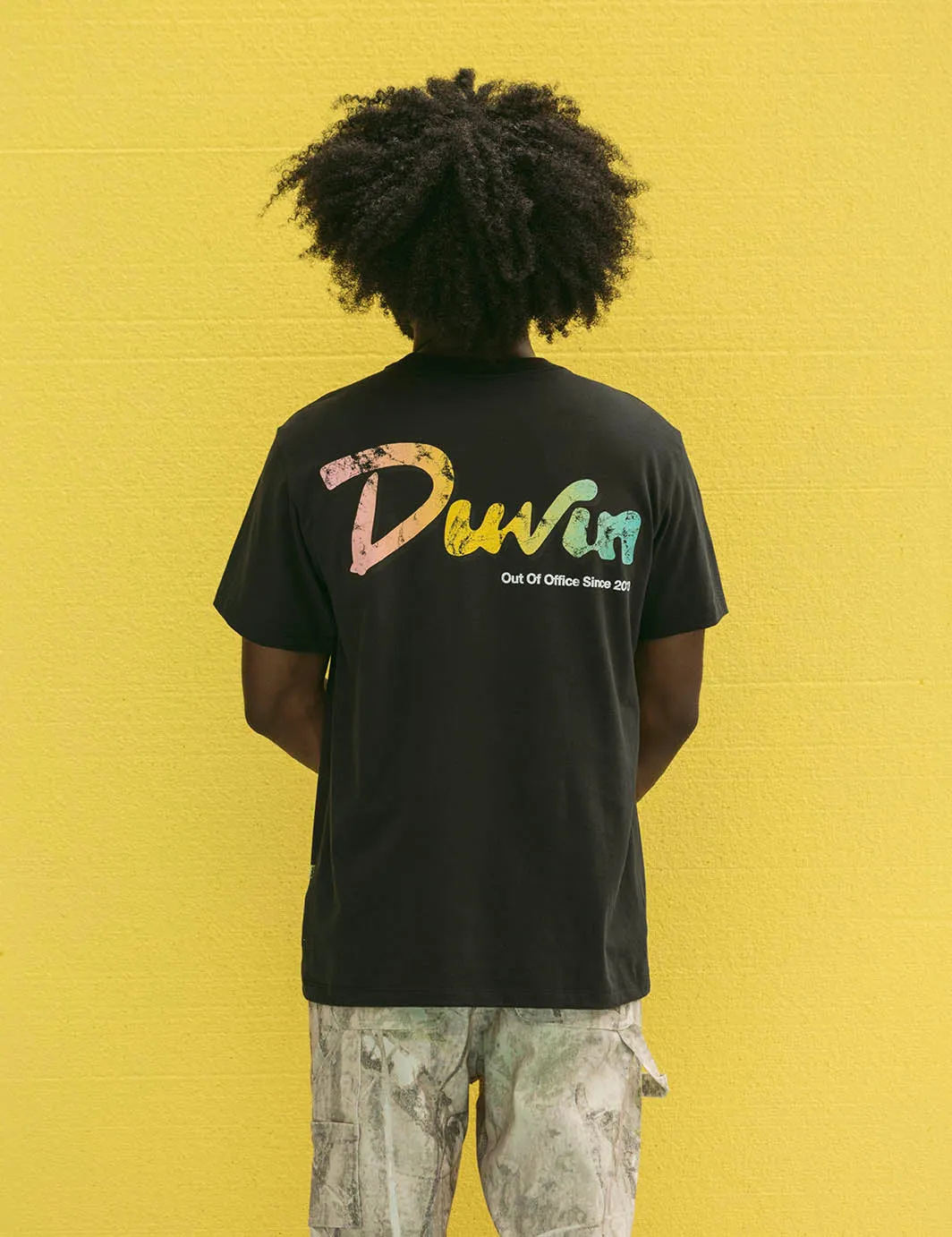 Gradient Tee - Black sold by Duvin Design product image thumbnail 4