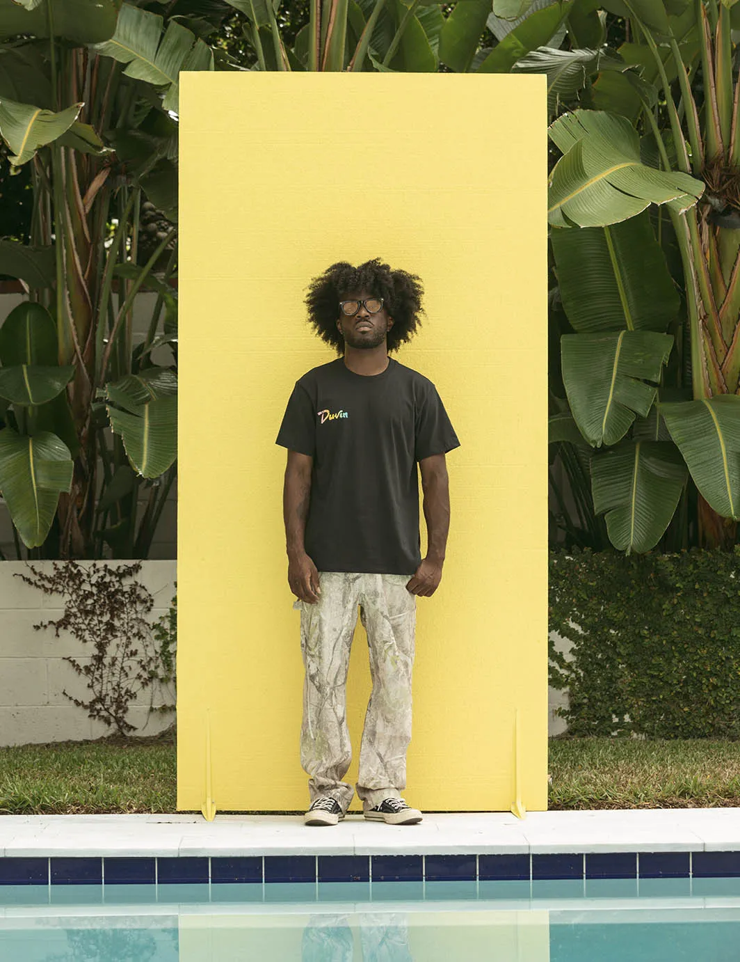 Gradient Tee - Black sold by Duvin Design product image thumbnail 3