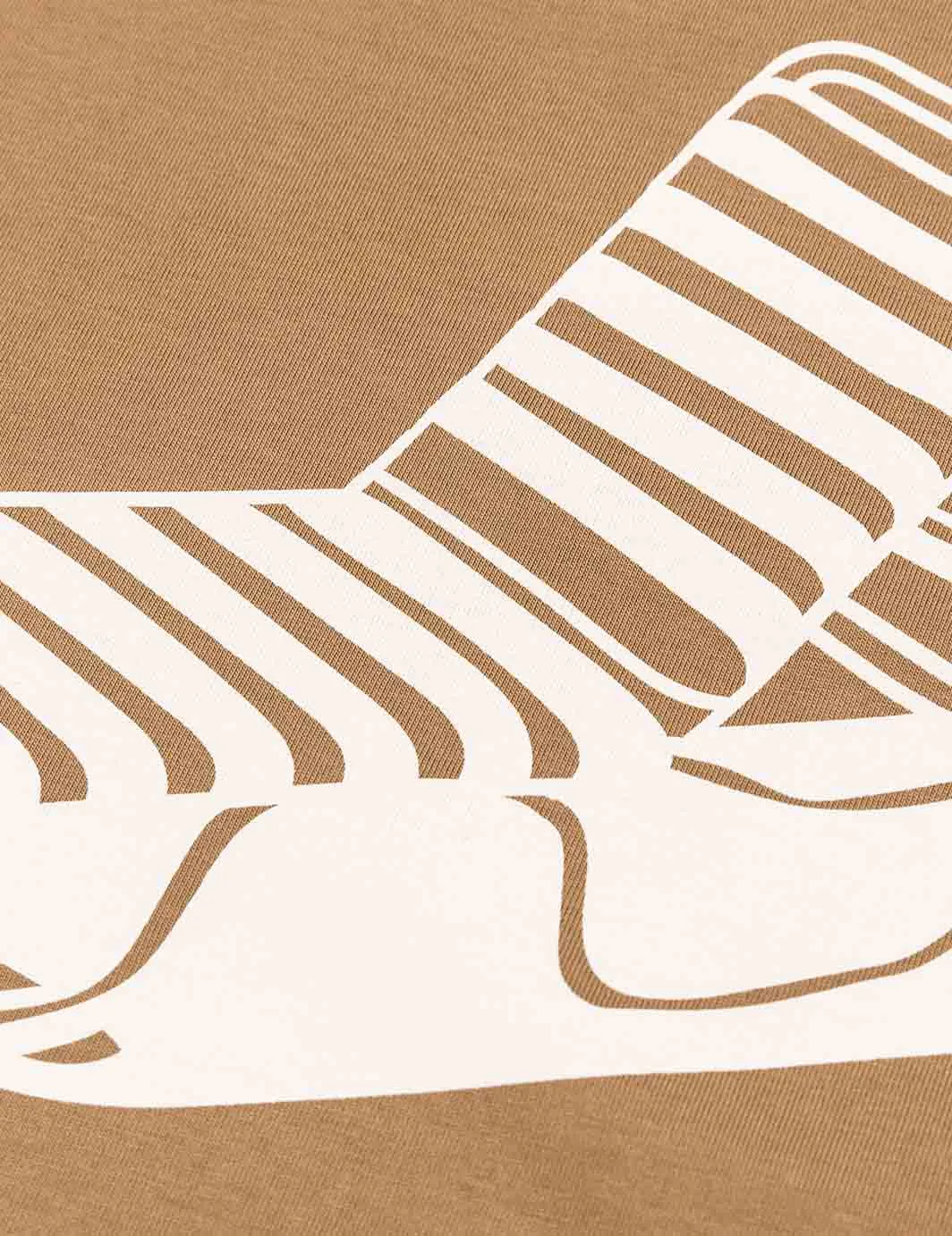 Leisure Team Crop Tee Brown sold by Duvin Design product image thumbnail 5