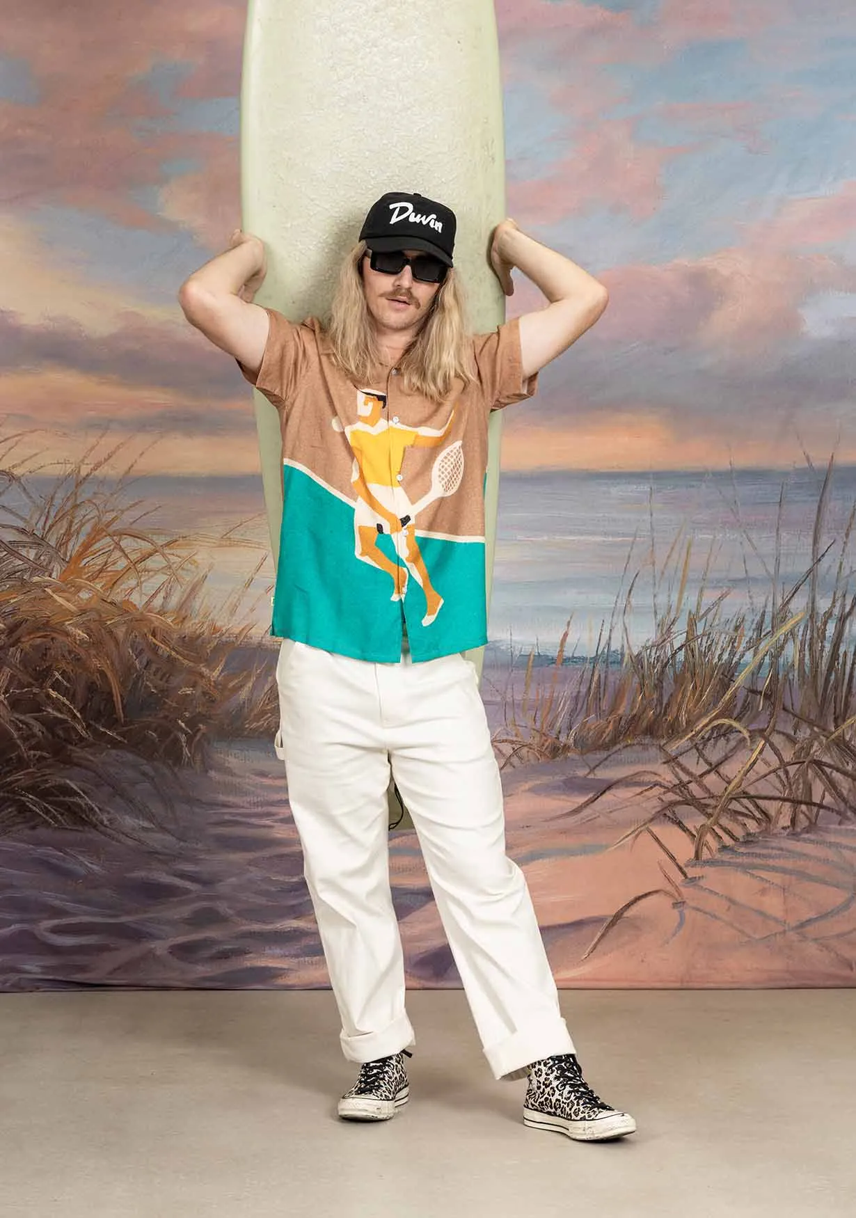 Racket Club Buttonup sold by Duvin Design product image thumbnail 5