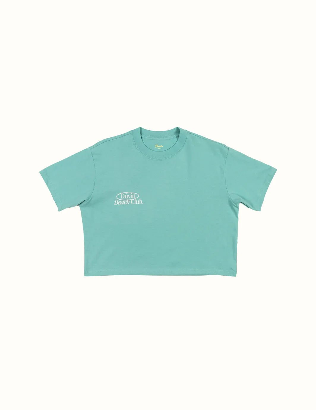 Members Crop Tee Marine sold by Duvin Design product image thumbnail 5