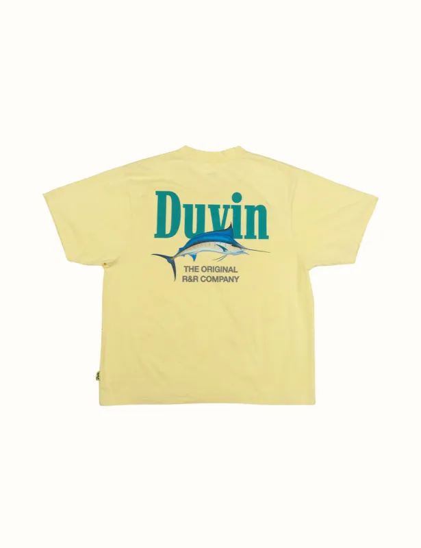 Marlin Tee - Yellow sold by Duvin Design