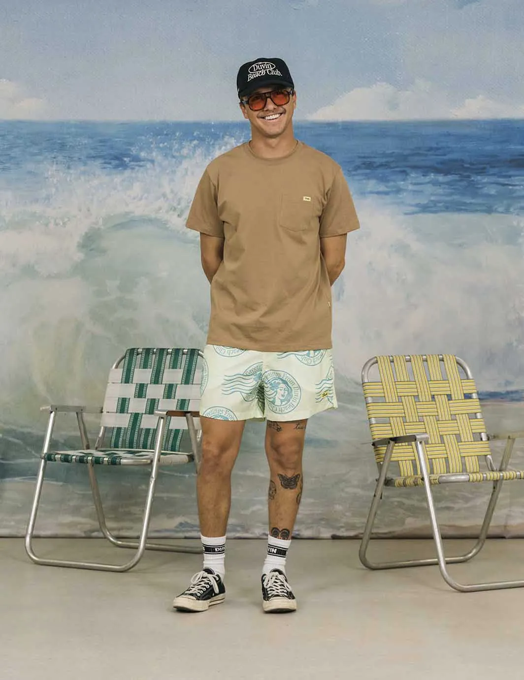 Pocket Tee Brown sold by Duvin Design product image thumbnail 2