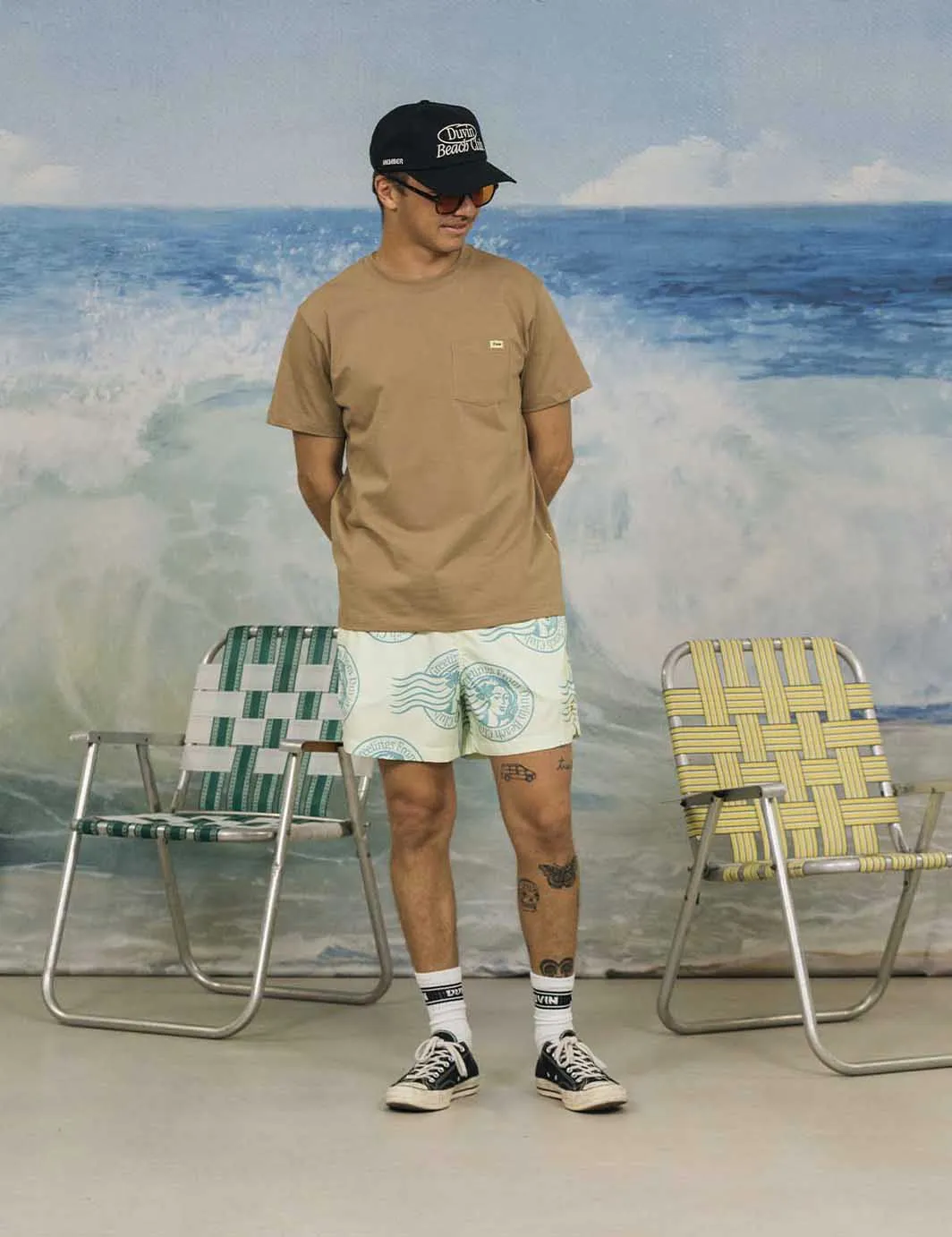 Pocket Tee Brown sold by Duvin Design product image thumbnail 3