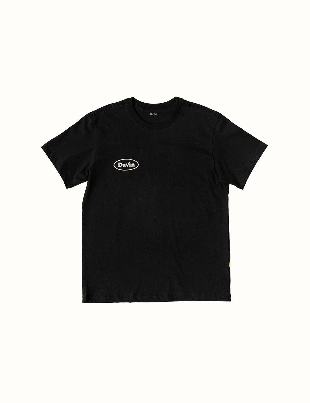 Oval Tee - Black sold by Duvin Design product image thumbnail 2