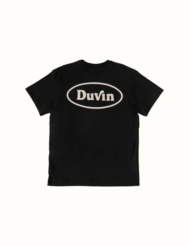 Oval Tee - Black sold by Duvin Design