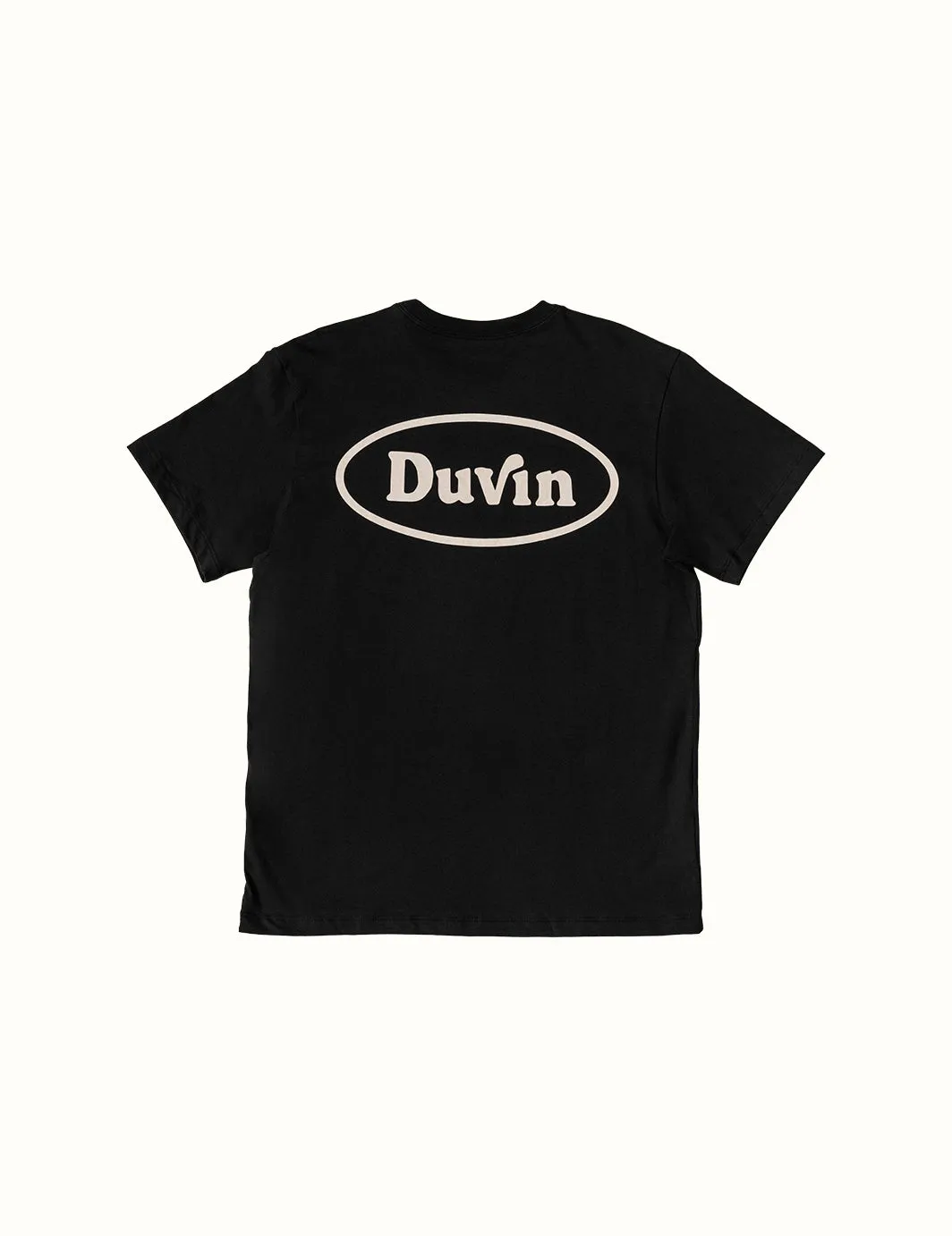 Oval Tee - Black sold by Duvin Design