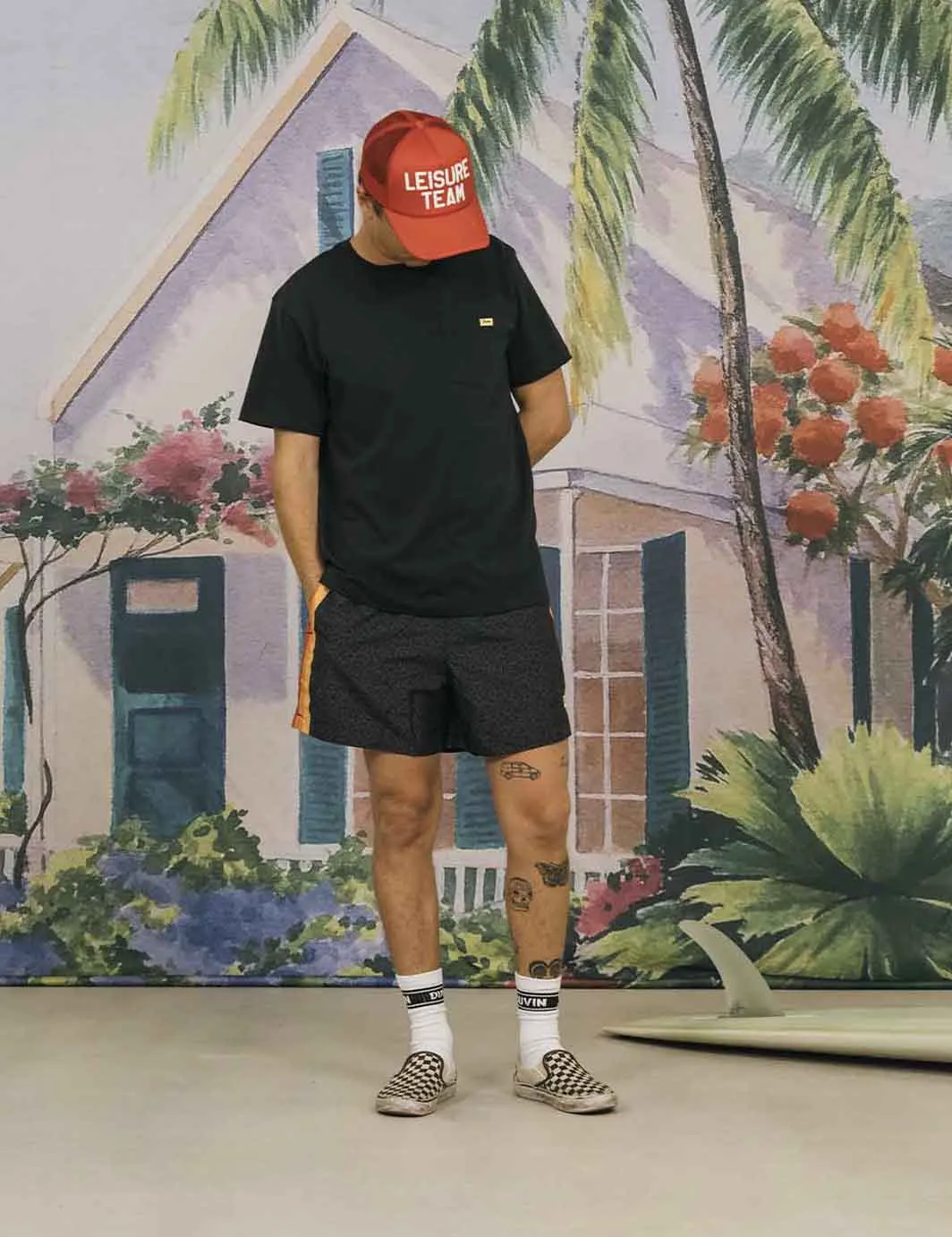 Pocket Tee Black (SP 24) sold by Duvin Design product image thumbnail 2