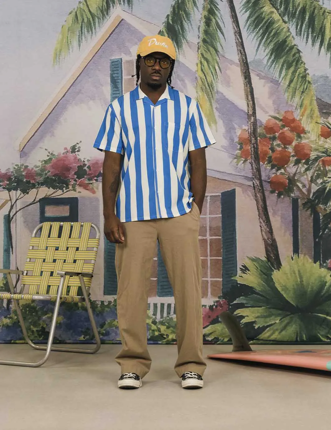 Traveler Leisure Stretch Buttonup Blue sold by Duvin Design product image thumbnail 2