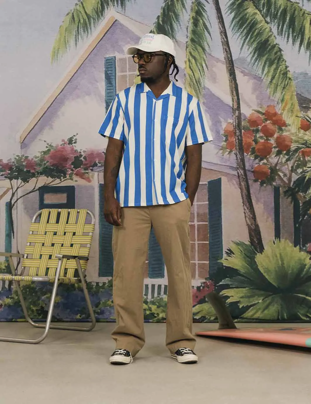 Traveler Leisure Stretch Buttonup Blue sold by Duvin Design product image thumbnail 3