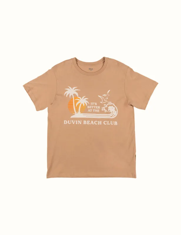 It's Better At Tee - Tan sold by Duvin Design