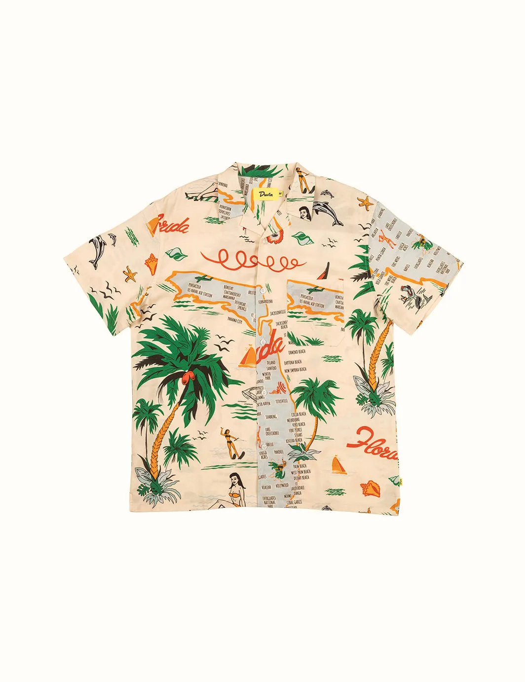 Florida Buttonup sold by Duvin Design
