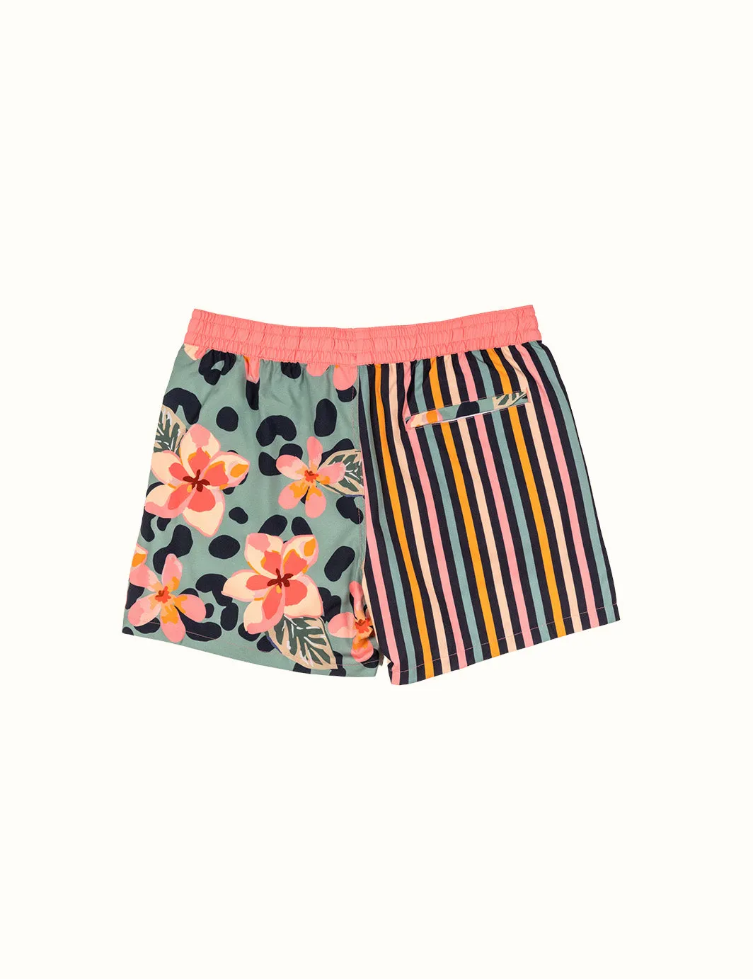 Floral Split Swim Short sold by Duvin Design product image thumbnail 2
