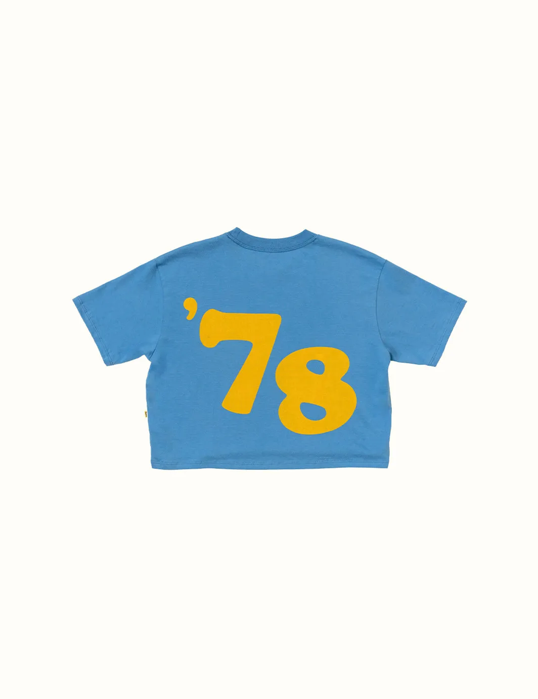 Tanning Team Crop Tee - Blue sold by Duvin Design product image thumbnail 2