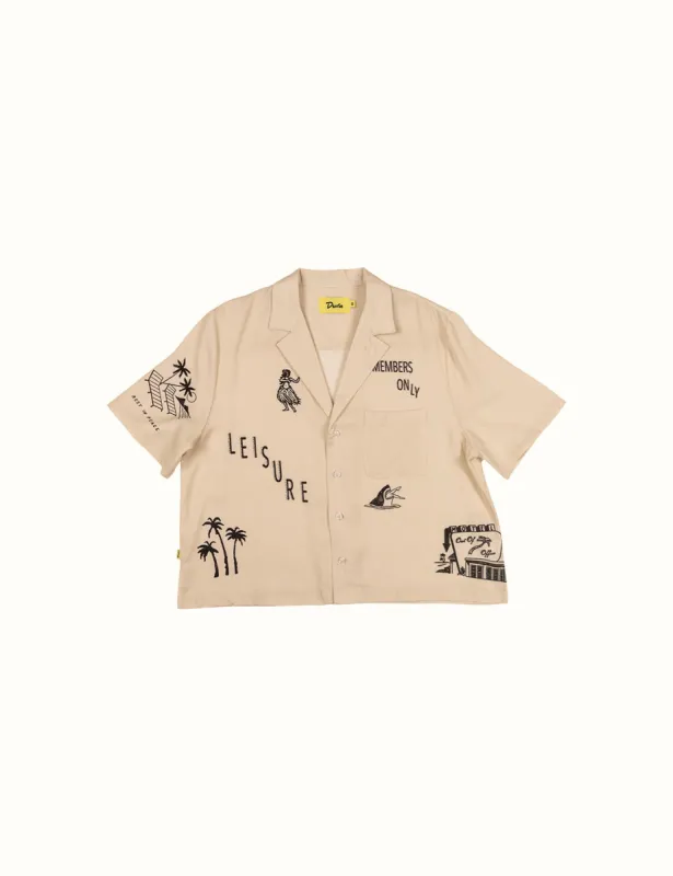 Stamp Crop Buttonup sold by Duvin Design