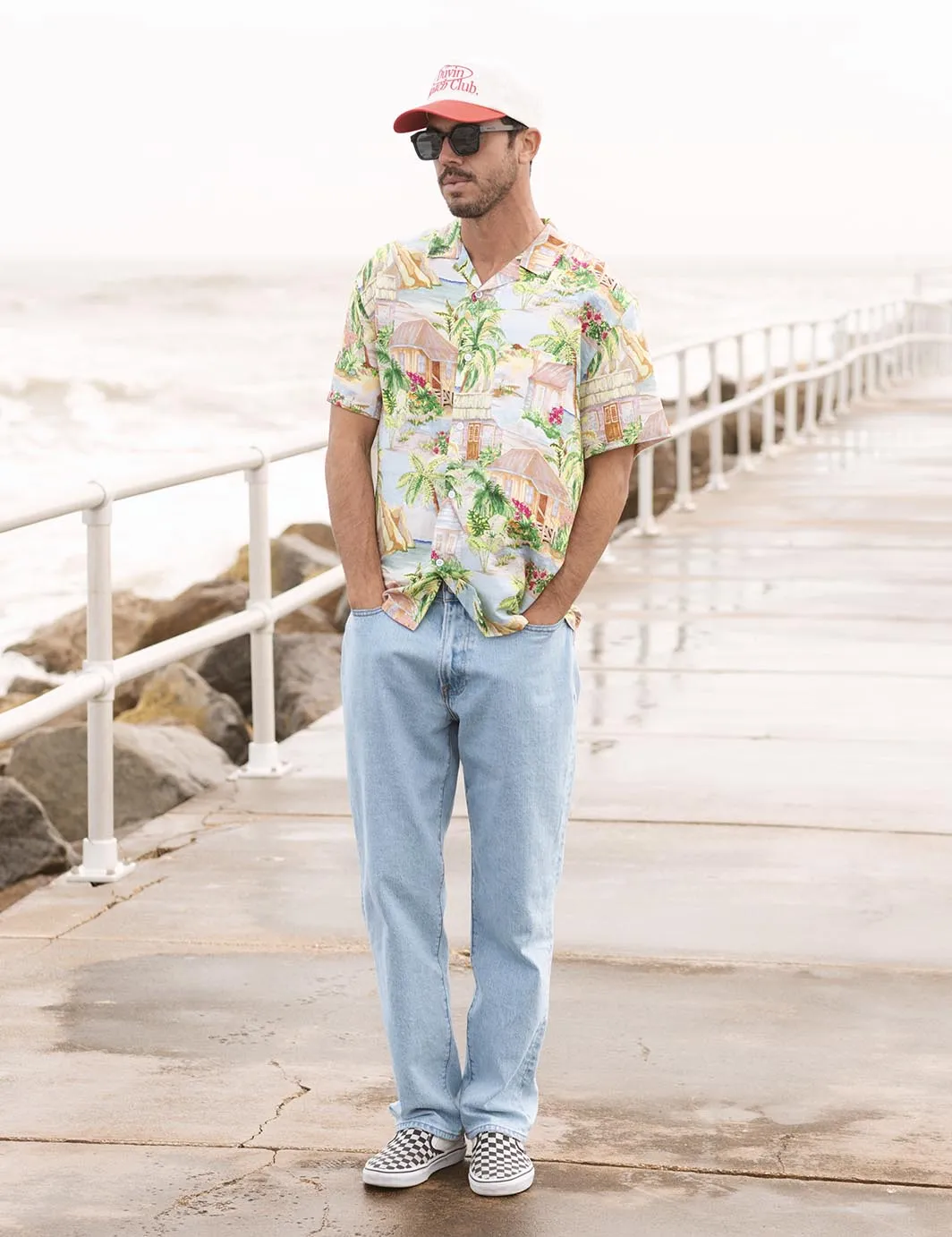 Vacation Daze Buttonup sold by Duvin Design product image thumbnail 3