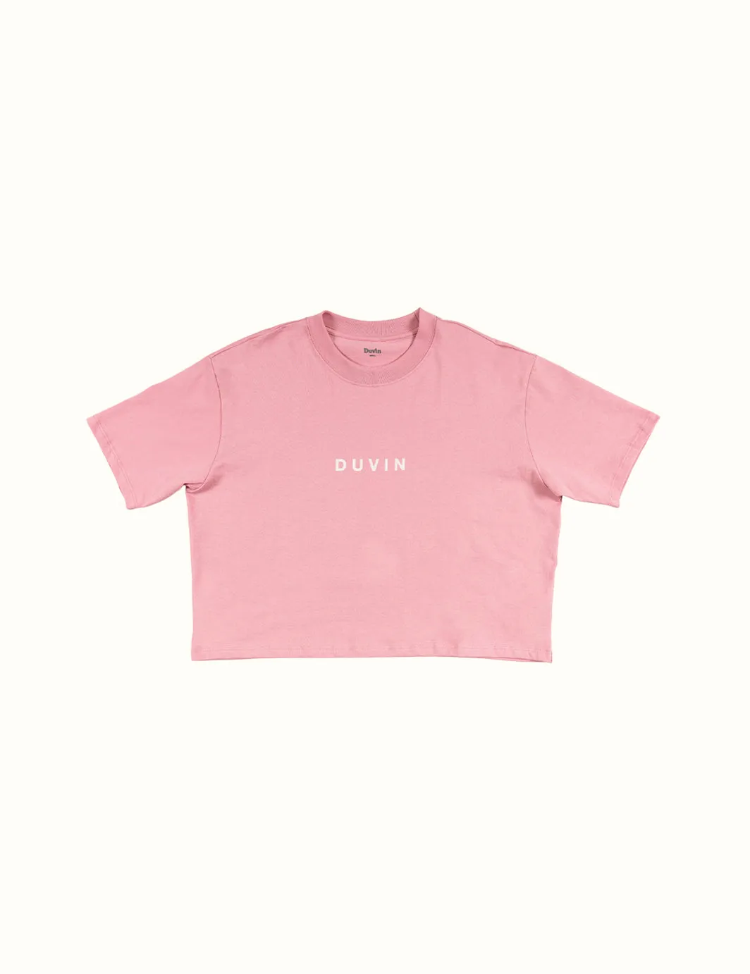 Design Crop Tee - Pink sold by Duvin Design