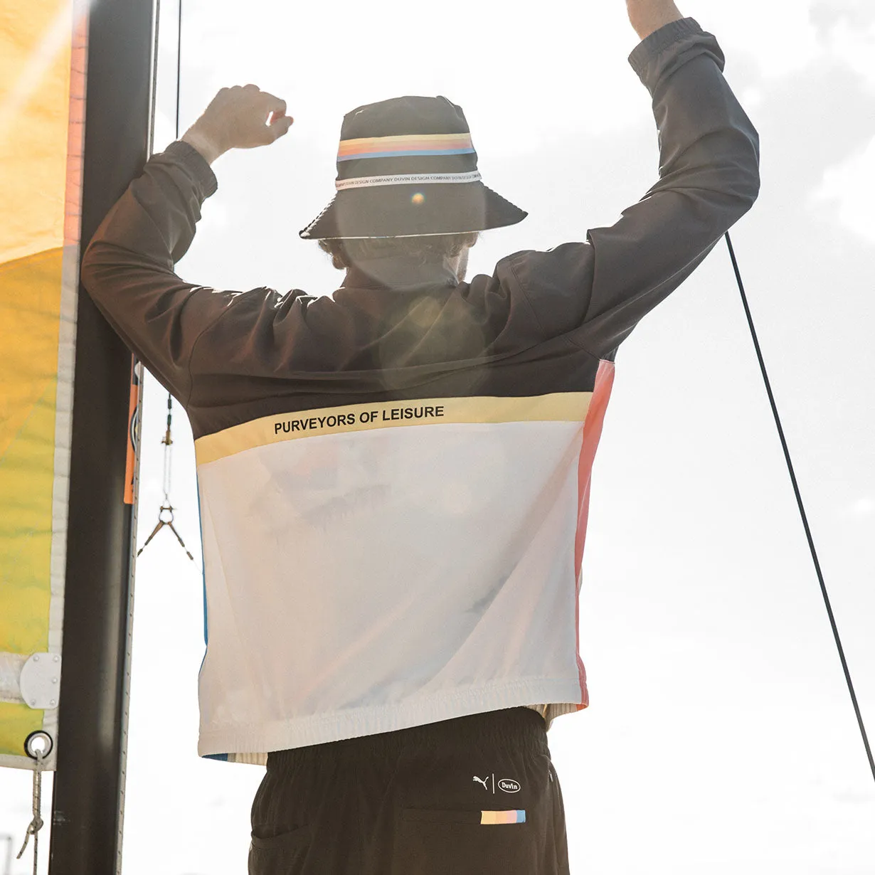 Puma x Duvin Zip Windbreaker Jacket sold by Duvin Design product image thumbnail 2